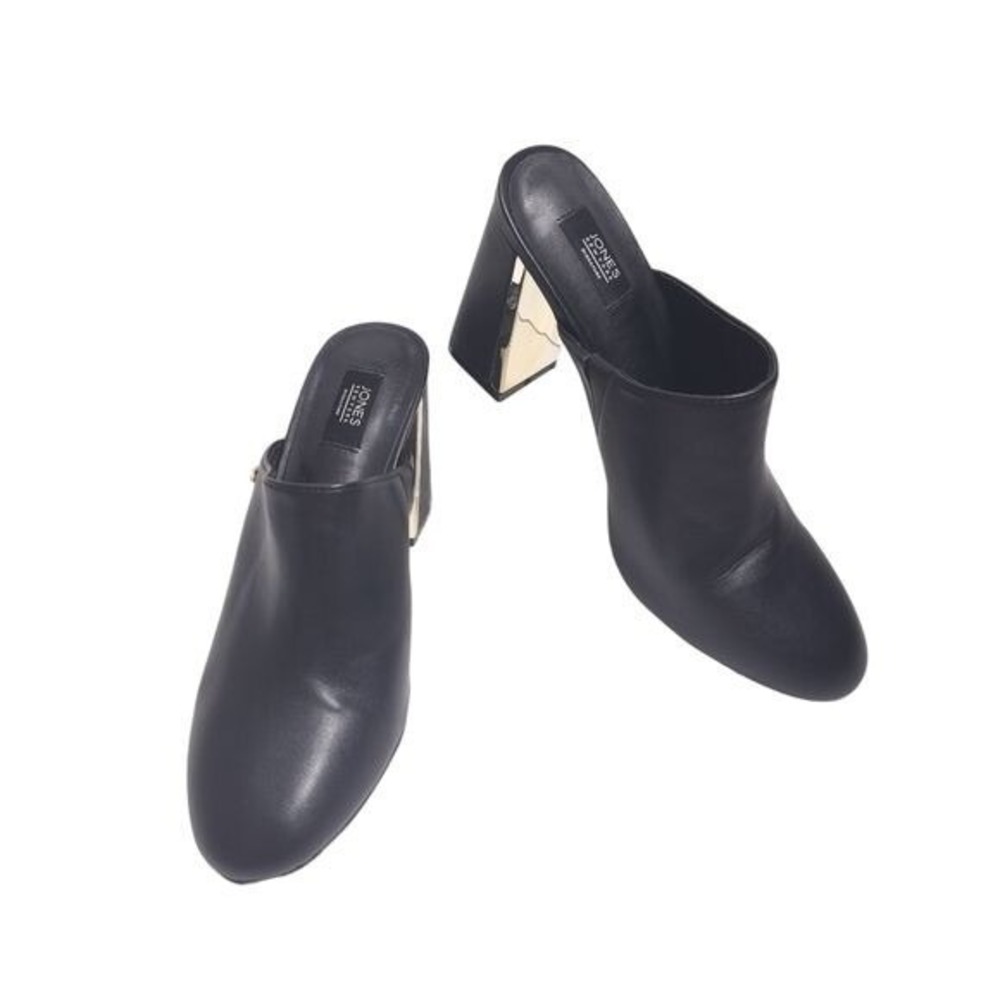 Jones New York Women's Signature JNY-‎ Hallena Black High Heel Mules Size 8.5 M - Picture 16 of 16